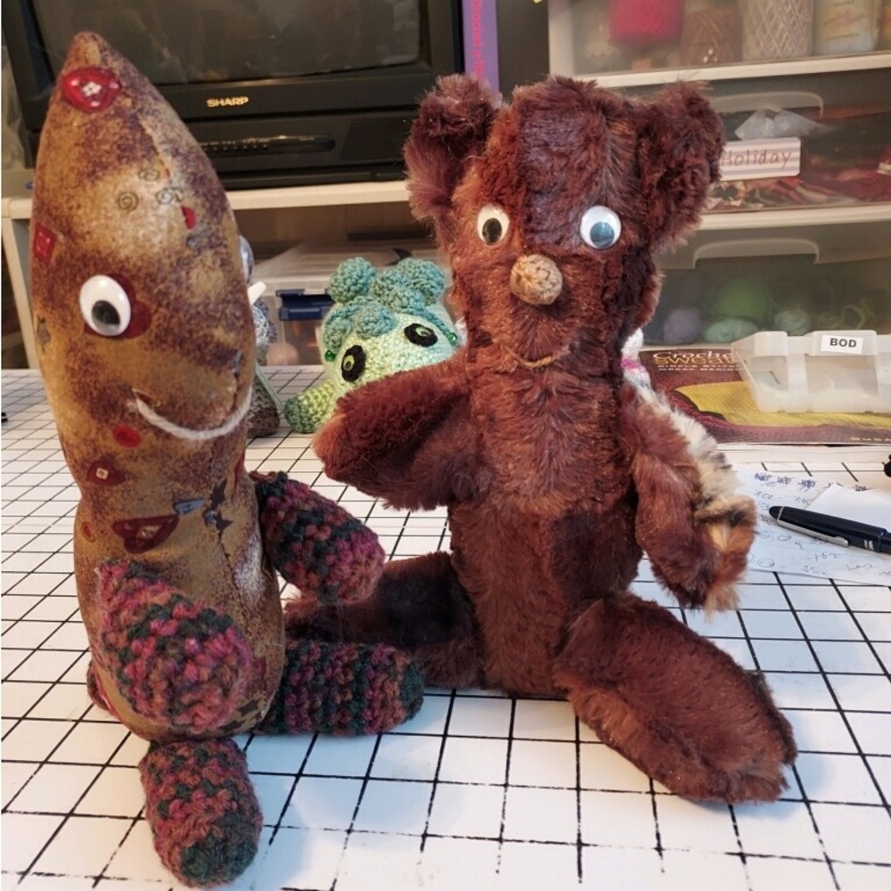 Knit stuffed animals - Picture 2 of 6